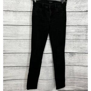 J Brand Black Skinny Leg Jeans, Size 24